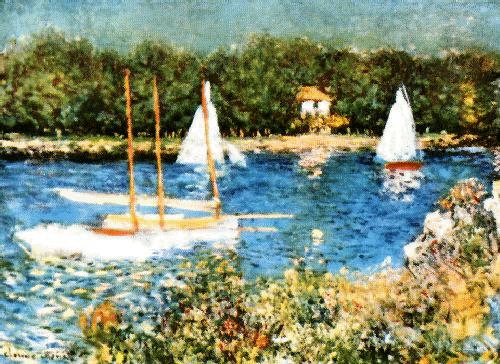 Claude Monet The Seine at Argenteuil oil painting image